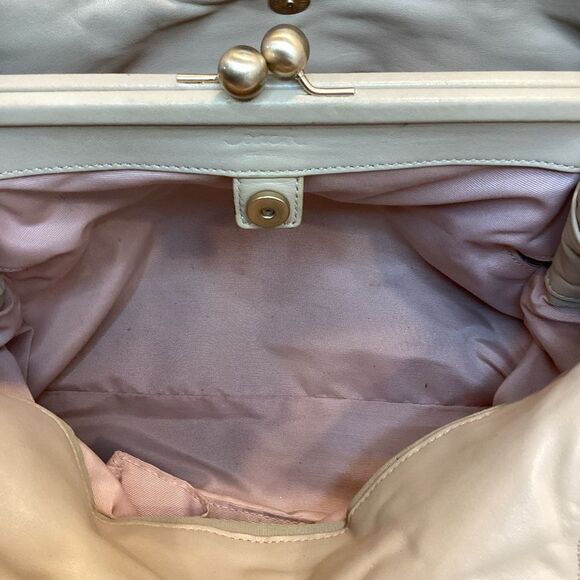 Coach Signature Logo Parker Optic Art Kisslock Satchel Shoulder Bag - Picture 13 of 15